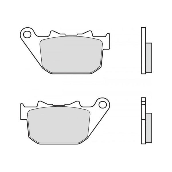 Brembo, brake pad set. Sintered. Rear