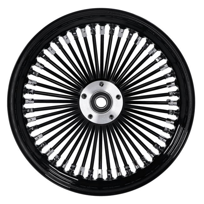 MCS radial 48 fat spoke rear wheel 3.50 x 16 black