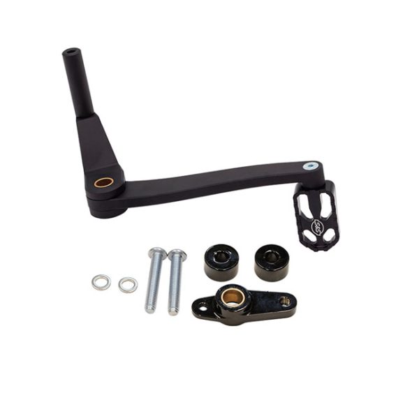 S&S, M8 mid-mount brake pedal. Black