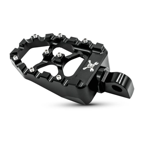 Burly, MX Evolution foot pegs. Black