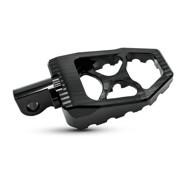 Burly, MX Evolution foot pegs. Black