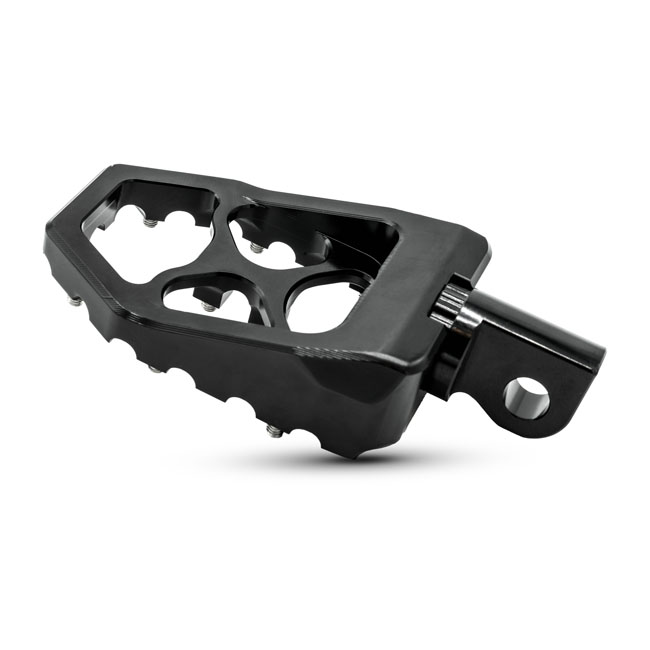 Burly, MX Evolution foot pegs. Black