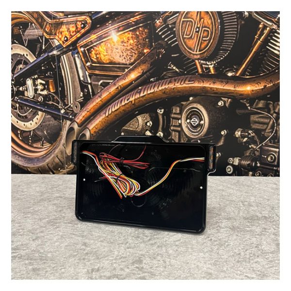 DMP, License plate frame 3.0 Gloss Black France