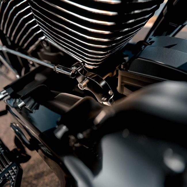 Kraus, M8 EZ-Shift ratio adapter. Black