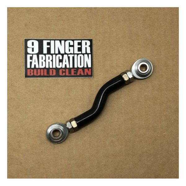 9Finger Fabrication, M8 mid-control brake linkage. Black