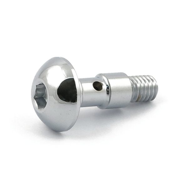 Breather banjo bolt. button head